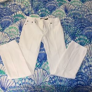 NWOT Lauren Ralph Lauren white skinny jeans pants